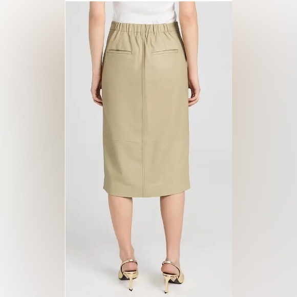 NWT VINCE Leather Trouser Front Skirt | Size 10 - Picture 2 of 5